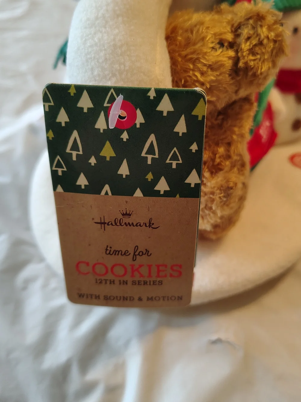 2015 Hallmark Jingle Pals Time For Cookies Snowman Singing Dancing NWT Works